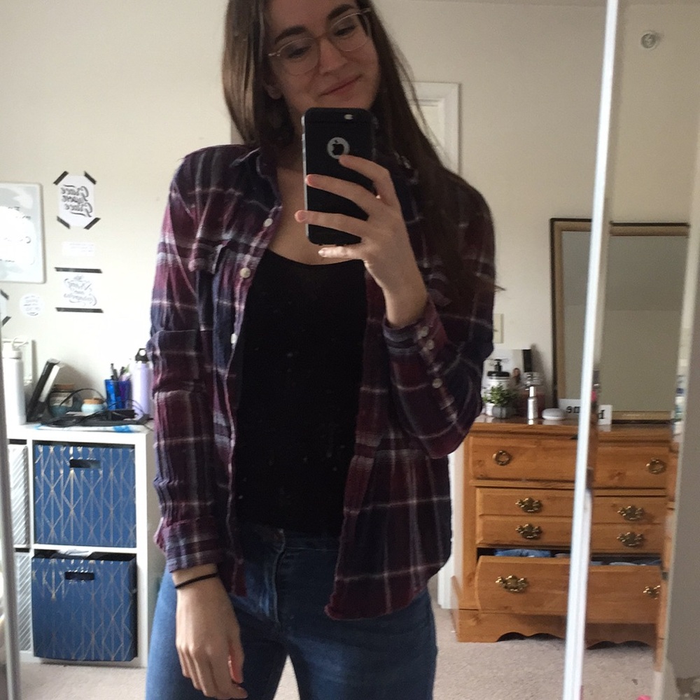 Purple flannel